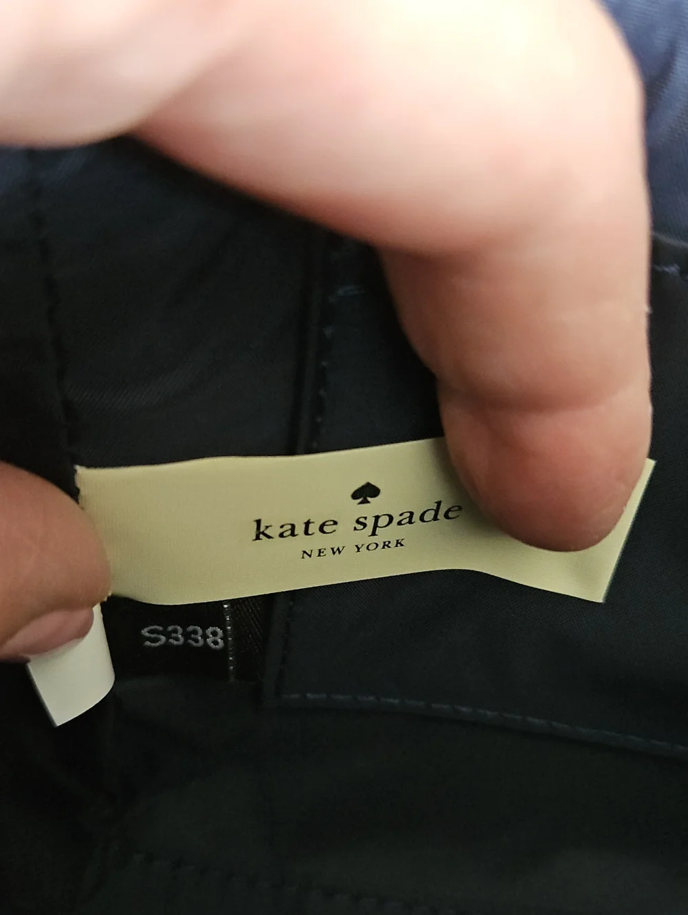 Kate Spade Blue & White Laurel Way Collection Cosmetic Case/Purse - NWOT